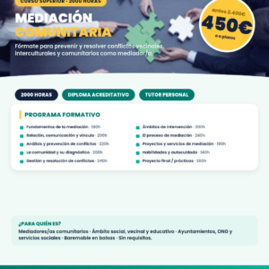 MEDIACIÓN COMUNITARIA (SSCG0209)