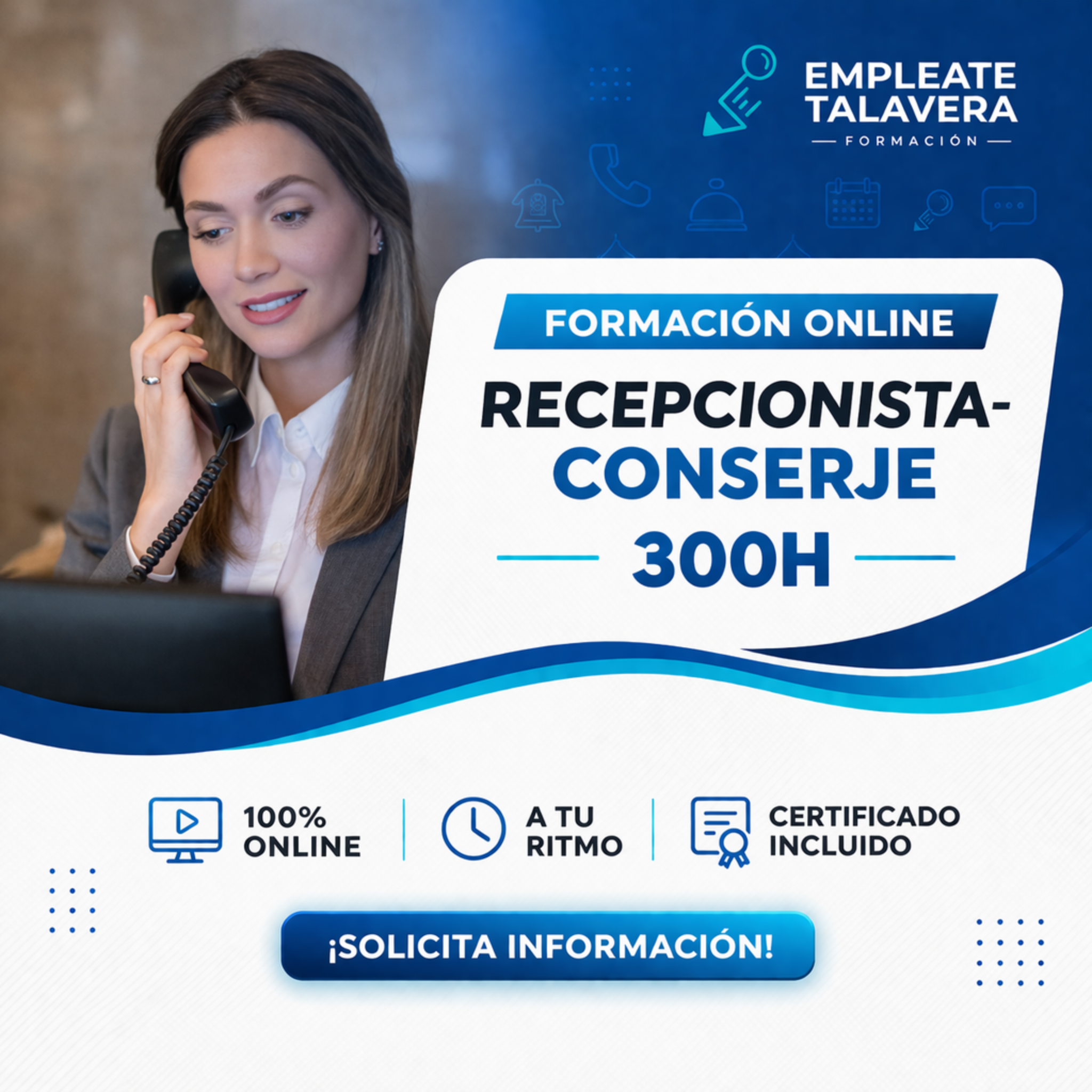RECEPCIONISTA-CONSERJE 300h