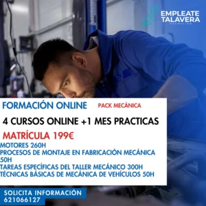 PACK MECÁNICA +1 MES PRACTICAS