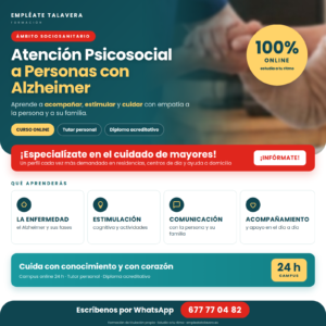 ATENCIÓN PSICOSOCIAL A PERSONAS CON ALZHEIMER