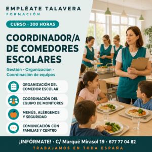 "Coordinador/a de comedores escolares"