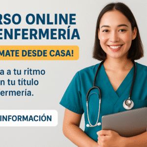 AUXILIAR DE ENFERMERÍA 600H + PRÁCTICAS