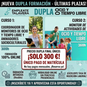 DUPLA OCIO Y TIEMPO LIBRE MES ABRIL