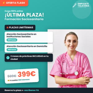 Sociosanitaria en Residencias + Sociosanitaria en Domicilio
