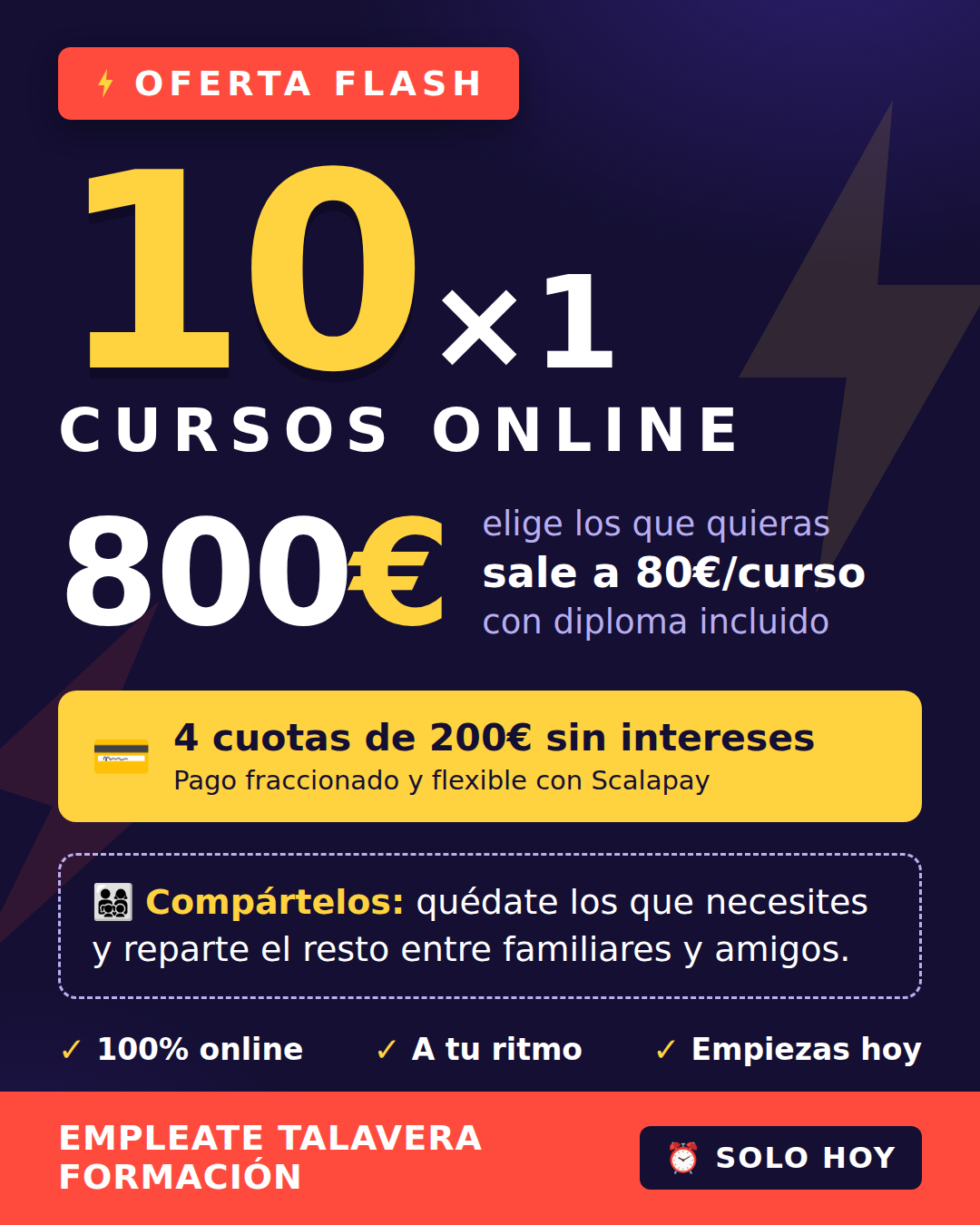 PROMO JULIO 10X1 COMPARTIDA FAMILIAR Y AMIGOS