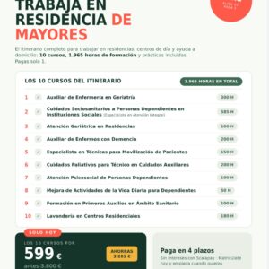 Pack Trabaja en Residencias