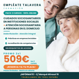 2x1 SOCIOSANITARIA + DOMICILIO