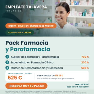 Pack Farmacia Oferta Agosto