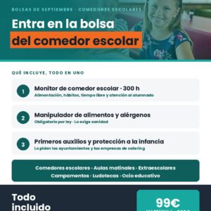 Cursos comedor escolar