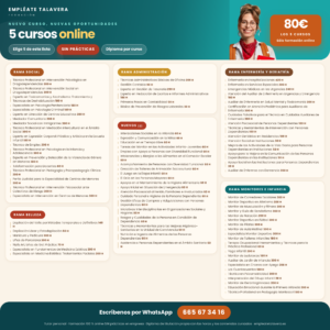 5 cursos 80€